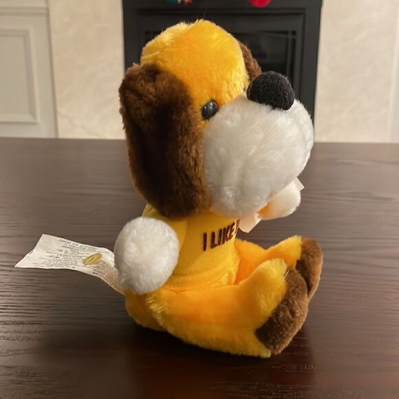 Distribution Amram’s Toronto 1979 Russ Berrie I Like You Puppy Dog Teddy Plush - Picture 2 of 7